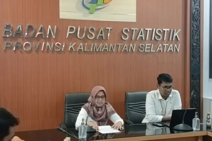 Kepala BPS Provinsi Kalsel, Martin Wibisono