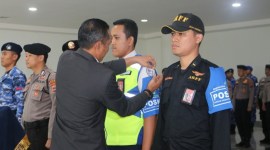 Posko terpadu Angkutan Udara Natal 2023 dan Tahun Baru 2024 (Nataru) resmi ditutup, Kamis (4/1/2024) di Bandara Internasional Syamsudin Noor/ (SuarIndonesia/Humas)