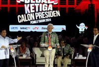 debat pilpres yang diselenggarakan KPU, Jakarta, Minggu (7/1/2024). (SuarIndonesia/Repro)