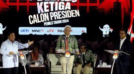 debat pilpres yang diselenggarakan KPU, Jakarta, Minggu (7/1/2024). (SuarIndonesia/Repro)