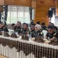 Kepala Kejaksaan Tinggi Kalimantan Selatan (Kajati Kalsel) Dr. Mukri, SH. MH bersama pejabatrnya mengikuti Rakernas (Rapat Kerja Nasional) Kejaksaan RI Tahun 2024, yang dibuka Jaksa Agung, ST Burhanuddin. Selasa  (9/1/2024)/ (SuarIndonesia/Humas)