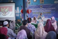 Sosialisasi Revitalisasi dan Aktualisasi Nilai-Nilai Ideologi Pancasila (Sosrev) di Sekolah Dasar Muhammadiyah 5-11, Banjarmasin, pada Rabu (9/1/2024). (SuarIndonesia/Humas)