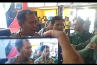 Kapolda Kalsel Irjen Pol Winarto, usai memimpin kegiatan Tactical Floor Game (TFG), JUmat (12/1/2024). (SuarIndonesia/ZI)