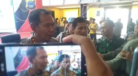 Kapolda Kalsel Irjen Pol Winarto, usai memimpin kegiatan Tactical Floor Game (TFG), JUmat (12/1/2024). (SuarIndonesia/ZI)