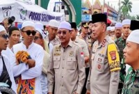 Kapolda Kalsel, Irjen Polisi Winarto, mengakui pelaksaan haul berjalan lancar. (SuarIndonesia/RW)