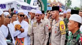 Kapolda Kalsel, Irjen Polisi Winarto, mengakui pelaksaan haul berjalan lancar. (SuarIndonesia/RW)