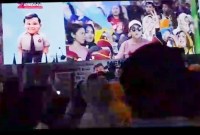 kampanye  Prabowo Subianto di GOR Rudy Resnawan Banjarbaru,  dibaniiri ribuan massa, Sabtu (20/1/2024). (SuarIndonesia. Ist)