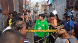 Pamit mancing,  Nasir (30)  warga Kawasan Kelayan, Kecamatan Banjarmasin Selatan, ini malah ditemukan  tak bernyawa di bawah Tower Provider di Jalan Pekapuran Raya Gang Istiqomah RT 24 Banjarmasin Timur, pada Sabtu (20/1/2024) (SuarIndonesia/Ist)