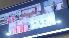 saksi yang diajukan Jaksa Penuntut Umum (JPU) dalam perkara terdakwa Lian Silas pada sidang lanjutan di Pengadilan Negero Banjarmasin, Selasa (23/1/2024).(DuarIndonesia/HD)