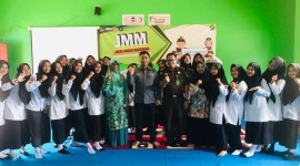 Jaksa Masuk Madrasahdi Madrasah Aliyah Negeri (MAN) 5 Kabupaten Banjar, Rabu (24/1/2024) (SuarIndonesia/Ist)