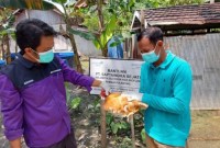 Antispasi penyebaran flu burung, sebagian hewan unggas diambil sampel oleh Dinas Perkenunan dan Peternakan (Disbunnak) Kalsel. (SuarIndonesia/Ist)
