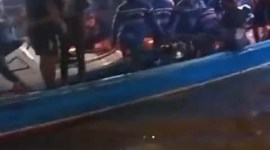 Seorang relawan BPK (Badan Pemadam Kebakaran), Arif Wirayuda Rahman (22S), yang terseret arus Sungai Barito, akhirnya ditemukan,  cukup jauh dari lokasi awal korban tenggelam, Senin  (29/1/2024) malam, sekitar pukul 19.00 WITA. (SuarIndonesia/DO)