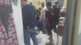 Pemilik usaha salon di Jalan Pramuka Komplek Pembina 3 No 35 RT 23 Rahayu Kelurahan Sungai Lulut Kecamatan Banjarnasin Timur ditemukan  tak bernyawa, Selasa (30/1/2024) (SuarIndonesia/YI)