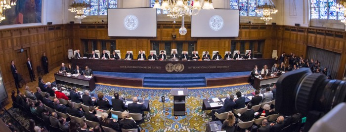Israel bakal menghadap Mahkamah Internasional (International Court of Justice/ICJ) di Den Haag, Belanda, untuk melawan gugatan Afrika Selatan soal genosida di Jalur Gaza Palestina. [internationaledag.nl]