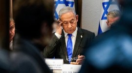 Ribuan massa Israel gelar demonstrasi menuntut PM Benjamin Netanyahu mundur dari jabatan. [AFP/OHAD ZWIGENBERG]