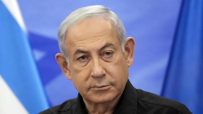PM Israel Benjamin Netanyahu. [AFP/Christophe Ena]