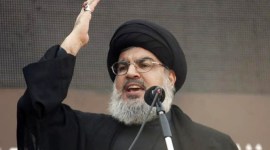 
Pemimpin Hizbullah bersumpah balaskan kematian petinggi Hamas Saleh Al Arouri oleh Israel. [REUTERS/Khalil Hassan]