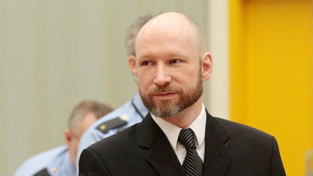 Anders Behring Breivik. [By Edecio Martinez/CBS News]