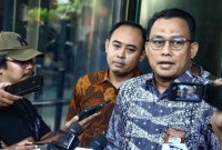 Kabag Pemberitaan KPK Ali Fikri mengatakan sudah menerima beberapa pengembalian uang sampai Rp 270-an dari kasus pungli di Rutan KPK, Jumat (12/1/2024). [Foto: detikcom/Ari Saputra]