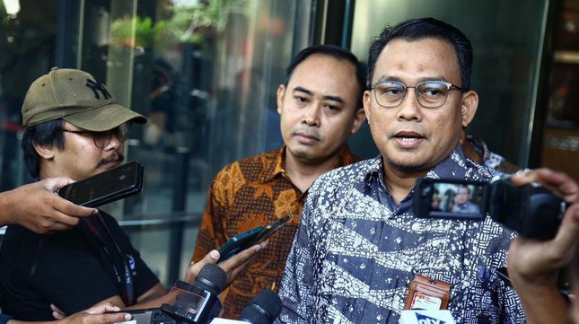 Kabag Pemberitaan KPK Ali Fikri mengatakan sudah menerima beberapa pengembalian uang sampai Rp 270-an dari kasus pungli di Rutan KPK, Jumat (12/1/2024). [Foto: detikcom/Ari Saputra]