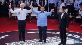 Komisi Pemilihan Umum (KPU) akan menggelar debat terakhir Pilpres 2024 di JCC, Senayan, Jakarta, pada Minggu (4/2/2024). JCC sebelumnya juga dipilih untuk debat kedua dan keempat. [CNBCIndonesia/Faisal Rahman]
