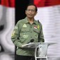 Cawapres Mahfud MD santai menanggapi Presiden Jokowi soal keberpihakan di Pilpres 2024. [Antara Foto/M Risyal H]