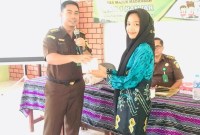 Jaksa Masuk Sekolah (JMS) yang terus digelorakan Kepala Kejaksaan Tinggi (Kajati) Kalsel Dr Mukri SH.MH. Para nara sumber ketika di MAN I Banjar, Selasa (23/1/2024) (SuarIndonesia/Ist) 