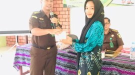 Jaksa Masuk Sekolah (JMS) yang terus digelorakan Kepala Kejaksaan Tinggi (Kajati) Kalsel Dr Mukri SH.MH. Para nara sumber ketika di MAN I Banjar, Selasa (23/1/2024) (SuarIndonesia/Ist) 