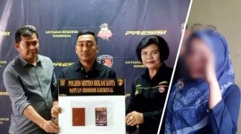 Polres Metro Bekasi Kota telah menetapkan FA, seorang aparatur sipil negara (ASN) dari Badan Narkotika Nasional (BNN) sebagai tersangka kasus KDRT terhadap istrinya YA (foto kiri). [Beritasatu/Rino]
