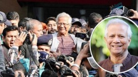 Dr Muhammad Yunus, Peraih Nobel dihukum karena melanggar Undang-Undang Ketenagakerjaan Bangladesh. [anews.com.tr)
