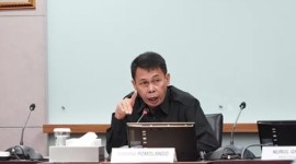 Nawawi Pomolango, Ketua Sementara KPK (KPK RI) buka suara setelah kalah dalam sidang praperadilan mantan Wamenkumham Edward Omar Sharif Hiariej alias Eddy Hiariej. [Foto: KPK RI]