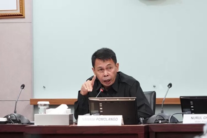 Nawawi Pomolango, Ketua Sementara KPK (KPK RI) buka suara setelah kalah dalam sidang praperadilan mantan Wamenkumham Edward Omar Sharif Hiariej alias Eddy Hiariej. [Foto: KPK RI]