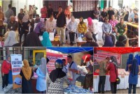 Pemprov Kalteng melaksanakan Gerakan Pangan Murah (GPM) di sejumlah kelurahan di Kota Palangka Raya dalam beberapa hari terakhir. [ANTARA/HO-Dishanpang Kalteng]
