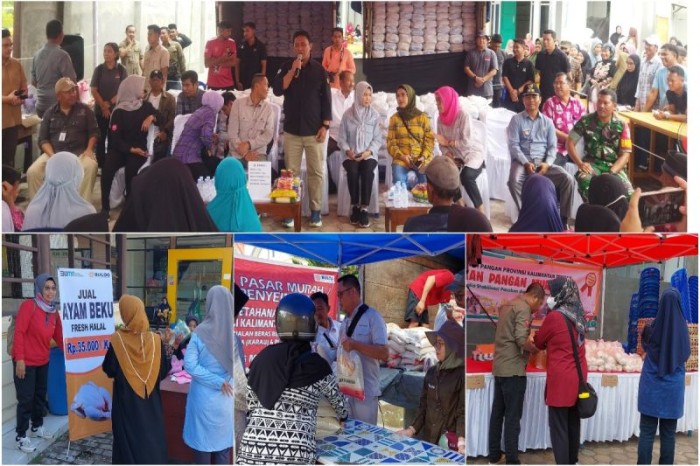 Pemprov Kalteng melaksanakan Gerakan Pangan Murah (GPM) di sejumlah kelurahan di Kota Palangka Raya dalam beberapa hari terakhir. [ANTARA/HO-Dishanpang Kalteng]
