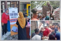 Dishanpang Kalteng melaksanakan Gerakan Pangan Murah di Kelurahan Pahandut, Kamis (22/2/2024) dan sejumlah lokasi lainnya. [ANTARA/HO-Dishanpang Kalteng]
