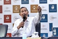 Ketua Dewan Pengawas KPK Tumpak Hatorangan Panggabean. [ANTARA/Fianda Sjofjan R]