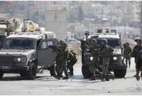 Tentara Israel saat melakukan operasi militer di Jenin, Tepi Barat. [qna.org.qa]