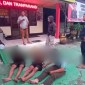 Tiga pelaku ABH (Anak Bermasalah Hukum berinisial AN (15), RD (18), dan RF (13), gagal beraksi, keburu  diamankan warga Jalan Sungai Andai Banjarmasin Utara. (SuarIndonesia/DO)