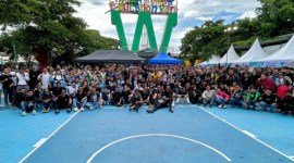 anbu Youth Fest 2024 sebagai sarana sosialisasi untuk mengajak anak muda menggunakan hak pilihnya, dalam Pemilu 2024.. Hadir Caleg DPR RI Nomor Urut 2 dari PAN, H Sudian Noor dan Caleg DPRD Provinsi Kalsel Nomor Urut 4 dari PAN, Adrizal, Sabtu (3/2/2024 (SuarIndonesia/Ist)