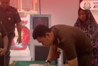 Tersangka Saidi,  yang melanggar Pasal 480 ke-1 KUHP perkara penadahan sepeda motor, dihentikan Kejaksaan Negeri (Kejari)  Banjar penuntuitannya berdasarkan restoratif justice atau keadilan, Senin, (5/1/2024). (SuarIndonesia/Ist)