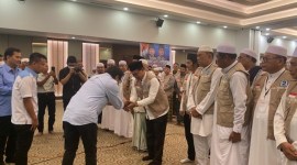 HM Zairullah Ashar usai dilantik menjadi Ketua DPD Pergerakan Indonesia Maju, di Rattan In Bajarmasin, Senin (5/2/2024). (SuarIndonesia/SU)