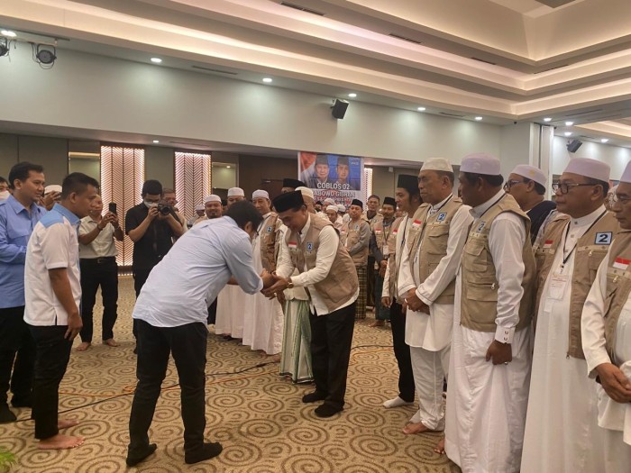 HM Zairullah Ashar usai dilantik menjadi Ketua DPD Pergerakan Indonesia Maju, di Rattan In Bajarmasin, Senin (5/2/2024). (SuarIndonesia/SU)