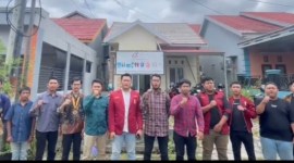 Organisasi Kepemudaan (OKP) Cipayung Plus Provinsi Kalimantan Selatan (Kalsel) deklarasi atau pernyataan sikap terkait Pemilu Tanun 2024 berlangsung di Sekretariat Rumah Kebangsaan Cipayung Plus Kalsel Jalan A. Yani Km 7 Komplek Bunyamin Residen III Jalur II No. B32 RT. 19, Selasa (6/2/2024). (SuarIndonesia/Ist)