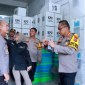 Kapolresta, Kombes Pol Sabana Atmojo mendatangi gudang logistik Komisi Pemilihan Umum (KPU), Minggu (11/2/2024) (SuarIndonesia/Ist)