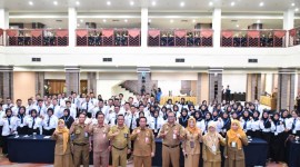 Tingkatkan kualitas layanan publik, ratusan PPPK Pemko Banjarmasin ikuti orientasi. (SuarIndonesia/SU)