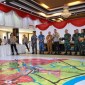 Menjelang pemungutan suara Pemilu 2024 dan perhitungan suara, Kepolisian Daerah Kalimantan Selatan (Polda Kalsel) lakukan Tactical Floor Game (TFG)., Senin (12/2/2024) (SuarIndonesia/ZI) 