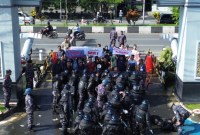 Pangkalan TNI AL (Lanal) Banjarmasin melaksanakan Gladi Tugas Tempur Pangkalan (Glagaspur) P1 dan P2 yang diikuti seluruh prajurit, Selasa (13/2/2024). (SuarIndonesia/Ist)