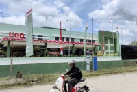 Tampak depan Rumah Sakit Tingkat IV Abdul Rais Fatah berdiri di Jalan Semangka, Tanjung Selor, Kabupaten Bulungan, Kalimantan Utara. Rumah sakit itu diresmikan Presiden Joko Widodo bersamaan dengan peresmian Rumah Sakit Pusat Pertahanan Negara (RS PPN) Panglima Besar Soedirman dan 19 Rumah Sakit TNI lainnya di Indonesia secara virtual dari Jakarta, Senin (19/2/2024). [ANTARA/M Arfan]