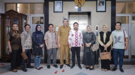 kunjungan kerja ke Badan Penghubung (Banhub) Provinsi Kalsel di DKI Jakarta, Senin (19/2/2024) (SuarIndonesia/Humas)