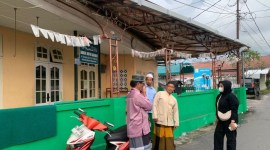 Lokasi diduga terjadinya begal